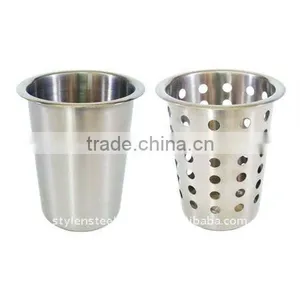 Cutlery Holder / BOTE CUBIERTOS INOX Wtih Stainless Steel. thumbnail-1