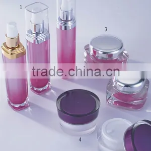 Arcylic Cosmetic Bottle and Jar Applied in Cosmetic Packaging thumbnail-1