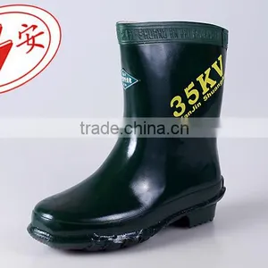 Rubber Safety Boots Electrical Insulating Boots Made in China thumbnail-1