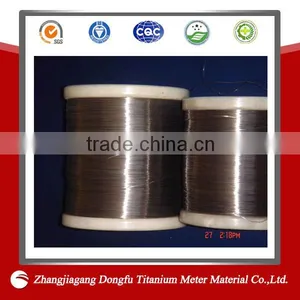 Black Oxide Titanium Fishing Wire With Very Good Memorability and High Strength thumbnail-1