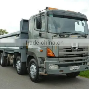 USED TRUCKS - 2007 HINO 700 3213 8X4 STEEL BODY TIPPER (RHD 1801171) thumbnail-4