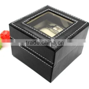 Double Watch Show Box Luxury Wristwatch Display Case Made in China thumbnail-2