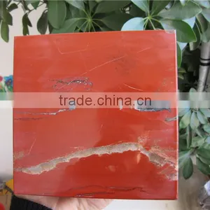 High Quality Engraving Red Jasper Jade Pyramid for Sale thumbnail-2