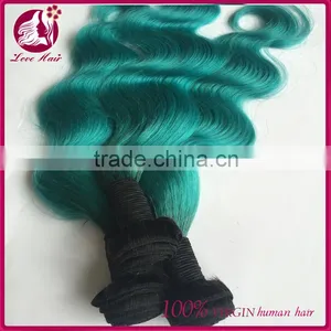 8a Grade Brazilian Hair Two Tone Ombre Colored Hair Weave Bundles thumbnail-1
