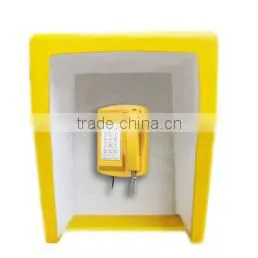 RF16 Public Phone Booth Acoustic Public Telephone Booth Noise Reduction Kiosk Intercom Security Tourist Attraction Booth thumbnail-1