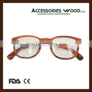 Classic High Quality Rose Wood Optical Glasses, Custom Reading Glasses thumbnail-2