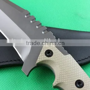 OEM Full Tang Structure Combat Knife With G10 thumbnail-3