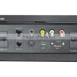 110-220V AC 50/60HZ 13A Desktop Socket for Modern Office Environment thumbnail-1