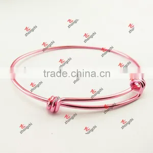 Adjustable Brass Wire Bangles Gold Plated Expandable Wire Bangle Gifts thumbnail-4