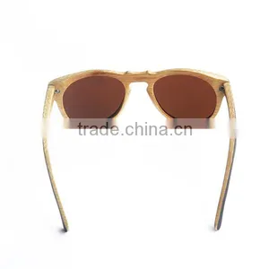 2016 Polarized Lens Wooden Eyewear in Wood Sunglasses thumbnail-4