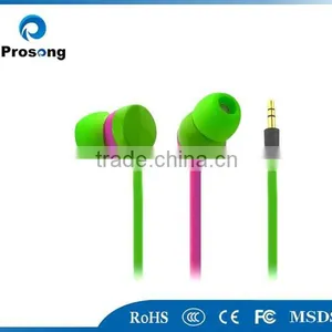 Colourful Flat Cable Earphone in Consumer Electronics thumbnail-1