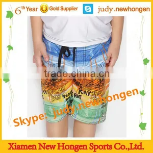 Wholesale Couple Beach Shorts, 4 Ways Stretch Beach Shorts thumbnail-1