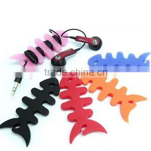 Cheap High Quality Earphone Cable Silicone Winder thumbnail-2