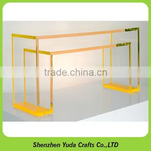 Bespoke Acrylic Tall Table Plexiglass Coffee Table Perspex Occasional Tables thumbnail-1