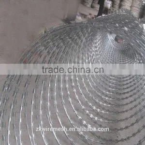 Express China Factory Low Price Concertina Razor Barbed Wire for Sale thumbnail-2