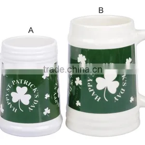 Large Ceramic Beer Mug With Imprint Design in Different Colors thumbnail-1