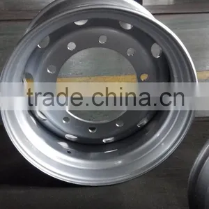 Truck Tubeless Steel Wheel 22.5*11.75 With High Quality and Good Price thumbnail-4