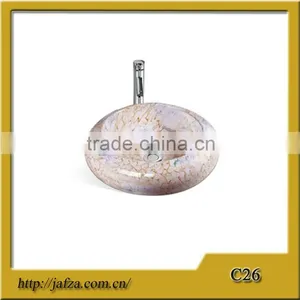 C26 High Quality Art Basin China Sanitary Ware Table Top Basin, Ceramic Basin, Toilet Basin thumbnail-1