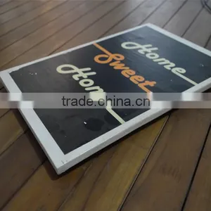 Wooden Vintage Style Sign - Wall Decoration WQ-002 thumbnail-4