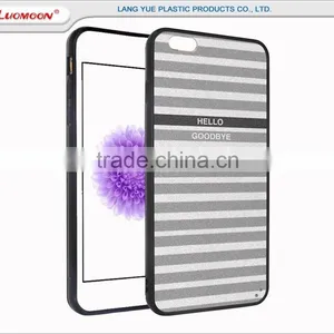 Guangzhou South Mobile Phone Accessories 2 In1 Silk Pattern Back Cover for Iphone 6s Plus 5 thumbnail-5