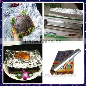 Household Aluminium Foil Paper in Rolls Baking Aluminium Foil Paper thumbnail-1