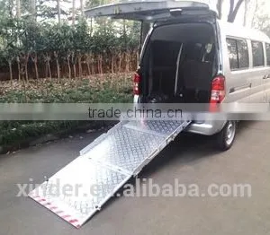 BMWR-3 Folding Manual Wheelchair Ramp for Van thumbnail-1