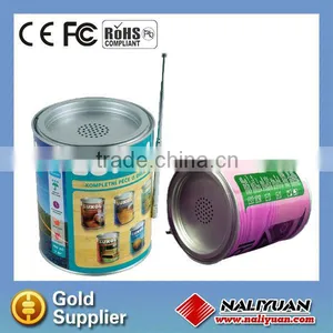 FM Can Radio With Speaker in Home thumbnail-1