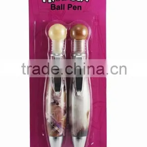 Hot Selling Plastic Ball Pen for Office and Promotion thumbnail-1