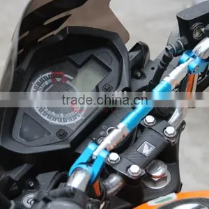 Aluminium Novelty Motorcycle Steering Parts Cnc Aluminum Cross Bar Handle Brace Bar thumbnail-5