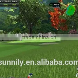 Indoor Screen Golf Simulator thumbnail-2
