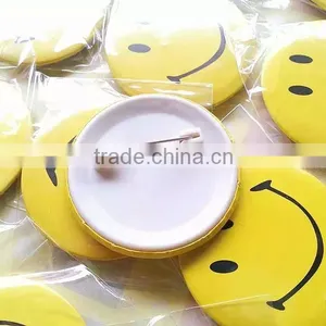 Customized Emoji Pin Logo Tin Badge for School Kids thumbnail-2