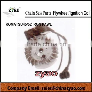 Komatsu45/52 Plastic Pawl Chainsaw Flywheel Ignition Coil,spare Parts for Komatsu45/52 Chainsaw thumbnail-1