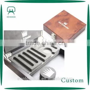 Unfinished Custom Electronic Cigarette Box Wooden Cigar Box Wholesale thumbnail-1