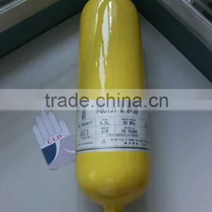 6.8L Carbon Fiber Gas Cylinder, thumbnail-1