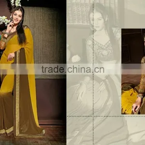 Shaded Designer Sarees For Women thumbnail-5