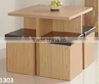 Dining Set, Cheap Dining Table and Stool thumbnail-1