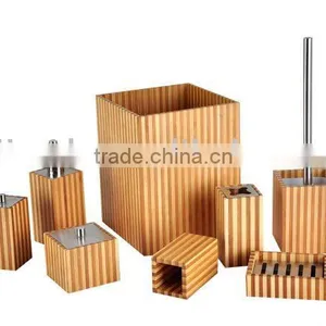 Bamboo Bathroom Accessories thumbnail-1