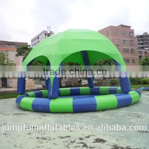 Dia 8m Inflatable Swimming Pool for Kis and Children thumbnail-1