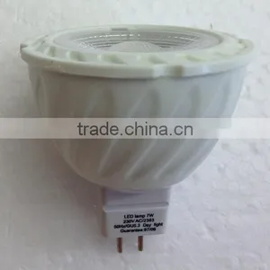 Dimmable MR16 GU5.3 7W DC12V Plastic Led Bulb Downlight TUV CE Light Gy6.35 Led Light thumbnail-1