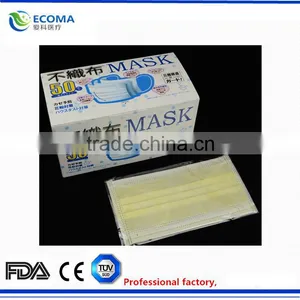 Medical Surgical Face Mask , Disposable Non Woven Earloop Procedure Mask thumbnail-1