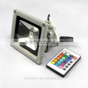 2016high Quality Factory Price IP65 50w Dmx Rgb Outdoor Led Flood Light Remote Led Floodlights With CE &ROHS&UL 3 Years Warranty thumbnail-3