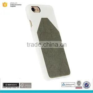 Spice Mobile Phone Cover for Iphone 7 White Cement Case Factory Price thumbnail-1