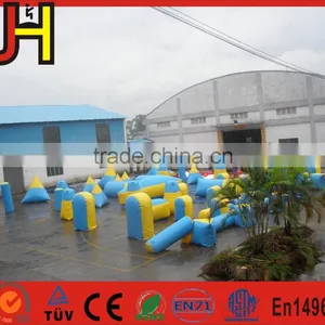 Air Tight Inflatable Paintball Barriers, Paintball Inflatable Bunkers, Inflatable Movable Barriers thumbnail-1