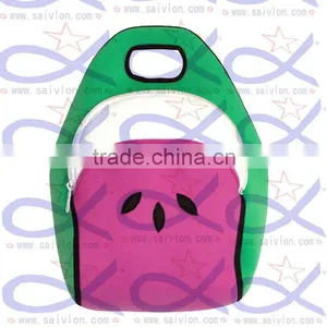 Cartoon Design Kids Neoprene Lunch Cooler Bag thumbnail-1