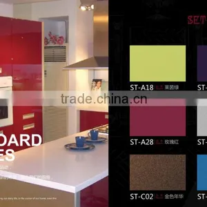 High Glossy Solid Color uv Mdf uv Particle Board thumbnail-3
