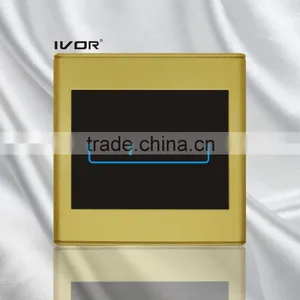 1 Gang Lighting Touch Switch Champagne Gold (SK-T2300L1-CPG) thumbnail-1