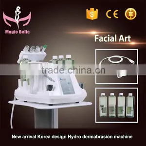 CE Certificated Korean 4 in 1 Skin Care and Peeling Hydra Dermabrasion Machine With RF,BIO, Ultrasonic Head thumbnail-1