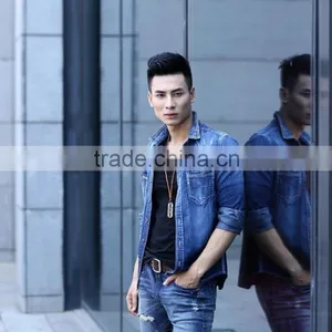 Vietnam High-Quality Men's Jean Jacket 2015 thumbnail-1