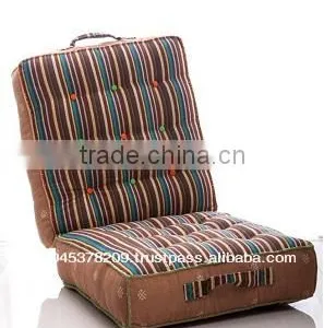 CUSHION DECARATED WITH KAREN HANDWEAVING FABRIC thumbnail-1