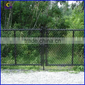 Galvanized PVC Coated Residential Chain Link Fence thumbnail-5